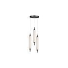 Dainolite TYA-1230LEDP-MB Typha 3-Lights 30W Matte Black Pendant