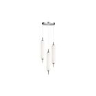 Dainolite TYA-1230LEDP-PC Typha 3-Lights 30W Polished Chrome Pendant