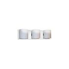 Dainolite V030-3W-PC Sanctuary 3-Lights 180W Polished Chrome LED Vanity Light