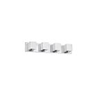 Dainolite V1230-4W-PC 4-Lights 240W Polished Chrome LED Vanity Light