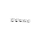 Dainolite V1230-5W-PC 5-Lights Polished Chrome LED Vanity Light