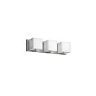 Dainolite V1233-3W-PC 3-Lights 180W Polished Chrome LED Vanity Light