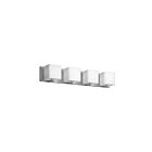 Dainolite V1233-4W-PC 4-Lights 240W Polished Chrome LED Vanity Light