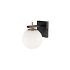 Dainolite VAD-51W-MB-AGB Vivaldi 1-Light 40W Halogen Wall Sconce