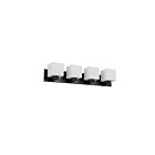 Dainolite VED-294W-MB Veda 4-Lights 240W Matte Black LED Vanity Light 