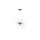 Dainolite VEL-206C-PC Vela 6-Lights 360W Polished Chrome Incandescent Pendant