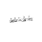 Dainolite VER-405W-PC Veronica 5-Lights 300W Polished Chrome Vanity Light