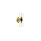 Dainolite VIE-102W-AGB Vienna 2-Lights 120W Aged Brass Wall Sconce