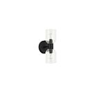 Dainolite VIE-102W-MB Vienna 2-Lights 120W Matte Black Wall Sconce