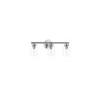 Dainolite VIE-213W-PC Vienna 3-Lights 180W Polished Chrome Vanity Light