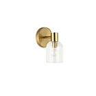 Dainolite VIE-81W-AGB Vienna 1-Light 60W Aged Brass Wall Sconce