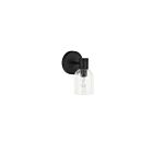 Dainolite VIE-81W-MB Vienna 1-Light 60W Matte Black Wall Sconce