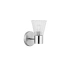 Dainolite VIE-91W-PC Vienna 1-Light 60W Polished Chrome Wall Sconce
