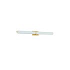 Dainolite VLD-172-36-AGB 1-Light 51W White LED Vanity Light