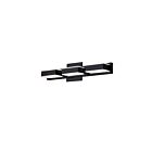 Dainolite VLD-215-3W-MB 3-Lights 15W Matte Black LED Wall Vanity Light
