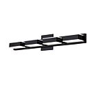 Dainolite VLD-215-4W-MB 4-Lights 20W Matte Black LED Wall Vanity Light