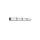 Dainolite VLD-415-MB Winston 1-Light 72W Matte Black LED Vanity Light