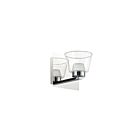 Dainolite VLD836-1W-PC 2-Lights 8.5W Polished Chrome LED Wall Sconce