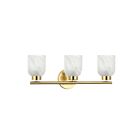Dainolite VND-213W-AGB-ALB Vonda 3-Lights 180W Aged Brass LED Vanity Light