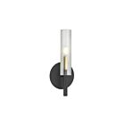 Dainolite WAN-171W-MB-AGB-FR Wand 1-Light 60W Matte Black Wall Sconce