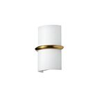 Dainolite WLC-914LEDW-AGB Wallace 2-Lights 14W White Wall Sconce