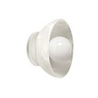 Dainolite WLK-71W-MW Wilkins 1-Light 60W Faux Alabaster and Matte White LED Wall Sconce