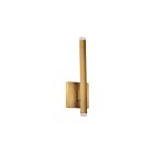 Dainolite WLS-1410LEDW-AGB Wilson 2-Lights 10W Aged Brass LED Wall Sconce