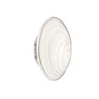 Dainolite WNA-75LEDW-PC-SWL Wenona 1-Light 5W White and Polished Chrome LED Wall Sconce 3000K
