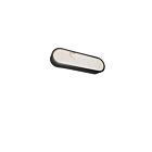 Dainolite WSH-1620LEDW-MB Walsh 1-Light 20W Alabaster and Matte Black LED Wall Sconce 3000K