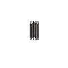 Dainolite WSL-122W-MB Weslyn 2-Lights 50W Matte Black Halogen Wall Lamp
