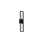 Dainolite WTS-222W-MB Wisteria 1-Light 120W Matte Black Incandescent Wall Sconce
