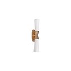 Dainolite WTY-192W-GLD Whitney 2-Lights 120W Gold LED Wall Sconce