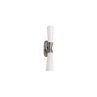 Dainolite WTY-192W-SLV Whitney 2-Lights 120W Silver LED Wall Sconce
