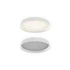 Dals Lighting CFH12-CC-WH 27W White LED Flush Mount