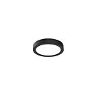 Dals Lighting CFLEDR06-CC-BK 30W Black LED Flush Mount