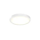 Dals Lighting CFLEDR10-CC-WH 11W White LED Flush Mount