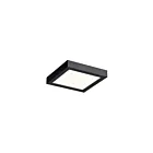 Dals Lighting CFLEDSQ06-CC-BK 40W Black LED Flush Mount