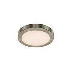 Dals Lighting FMM09-CC-SN Satin Nickel Flush Mount