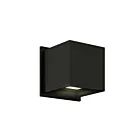 Dals Lighting LEDWALL001D-BK 7W Black LED Wall Sconce
