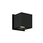 Dals Lighting LEDWALL001D-CC-BK 7W Black LED Wall Sconce
