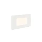 Dals Lighting LSTP07-CC-WH 4W 4.75" White Horizontal Step Light