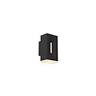Dals Lighting LWJ08-CC-BK 10W Black Outdoor Wall Mount