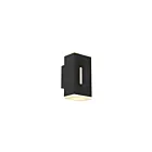 Dals Lighting LWJ08-CC-BK 10W Black Outdoor Wall Mount
