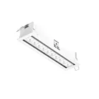 Dals Lighting MSL10G-CC-AWH 24W 13" White Multi Spot Recessed Light