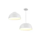 Dals Lighting NAPF20-CC-WH 40W White Pendant