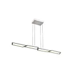 Dals Lighting PDL44-3K-WH Geo 40W White LED Pendant