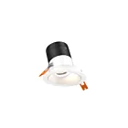 Dals Lighting RC03-CC-20-SLWH-TWH 3" White Recessed Light Wattage and CCT Selectable