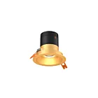 Dals Lighting RC03-CC-60-RGGD-TGD 3" Gold Recessed Light Wattage and CCT Selectable