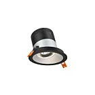 Dals Lighting RC04-CC-35-SLAZ-TBK 4" Alzak Recessed Light Wattage and CCT Selectable