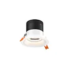Dals Lighting RC04-CC-60-RGWH-TWH 4" White Recessed Light Wattage and CCT Selectable